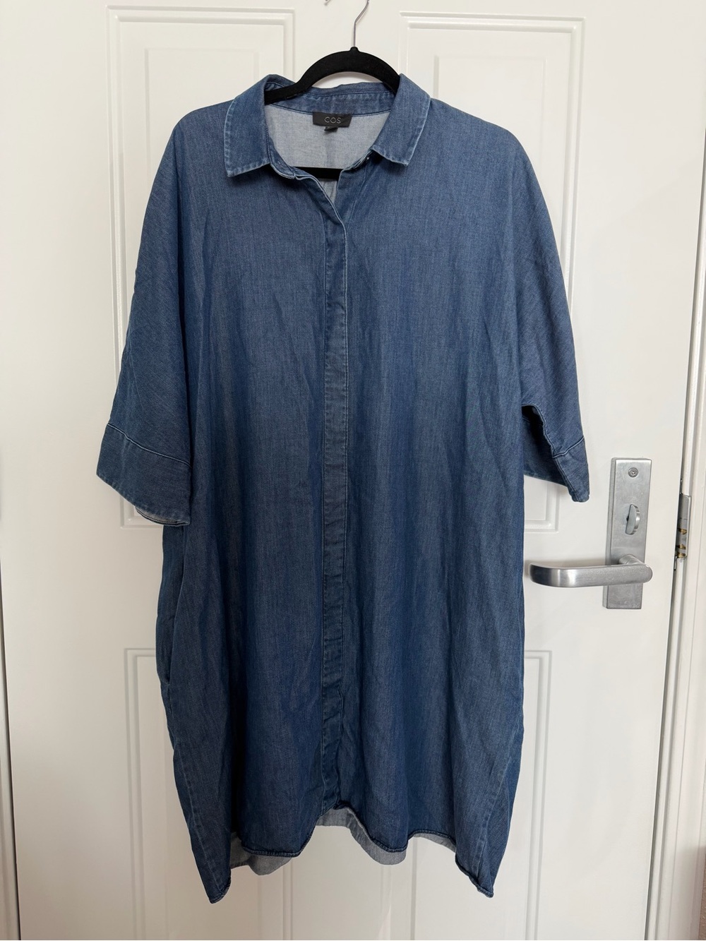 COS Women’s Blue Shirt Dress